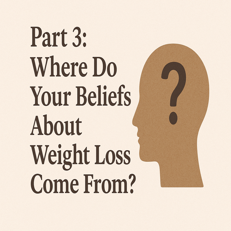 Where Do Your Beliefs About Weight Loss Come From?